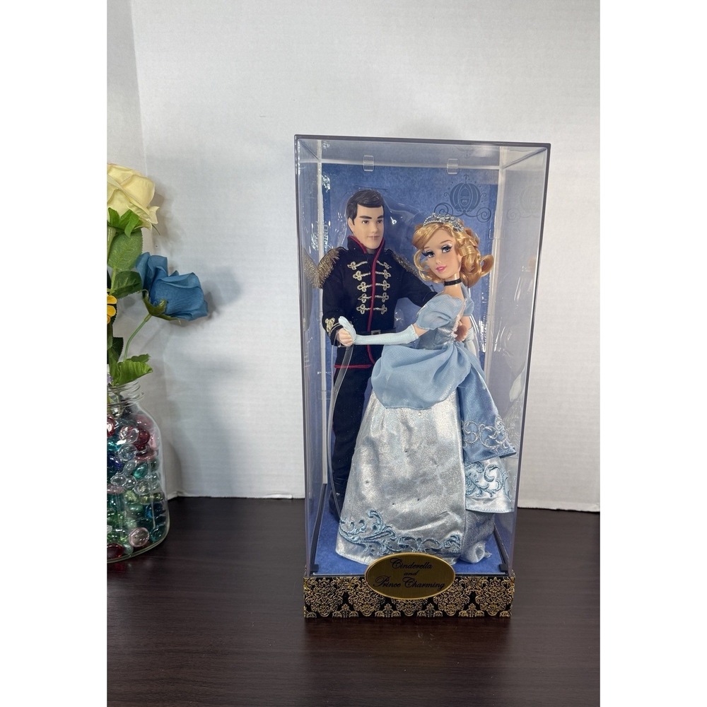 Disney Fairytale Designer Limited Edition Cinderella & Prince Charming Doll Set